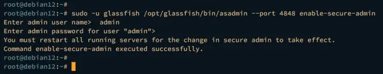 Debian 12安装GlassFish应用服务器及Nginx反向代理