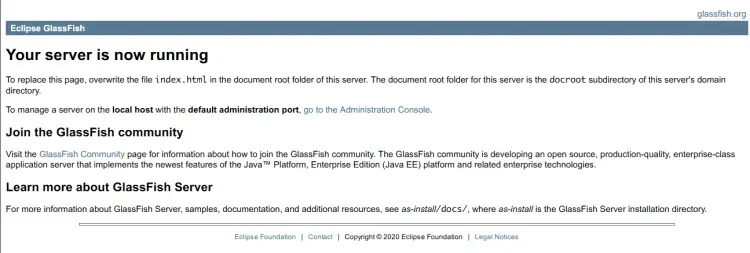 Debian 12安装GlassFish应用服务器及Nginx反向代理