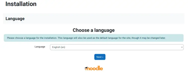 Debian 12服务器安装Moodle LMS教程