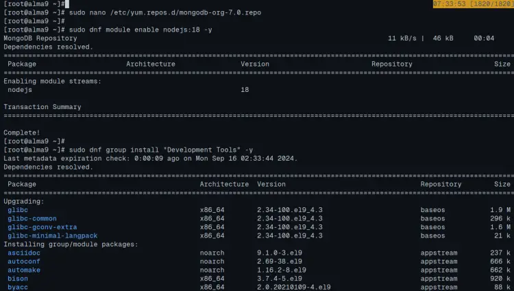 AlmaLinux 9安装NodeBB论坛教程
