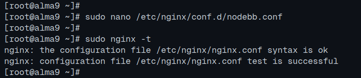 AlmaLinux 9安装NodeBB论坛教程