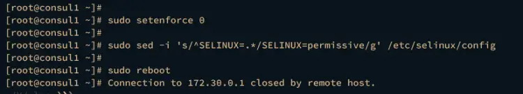 AlmaLinux 9设置SELinux为Permissive