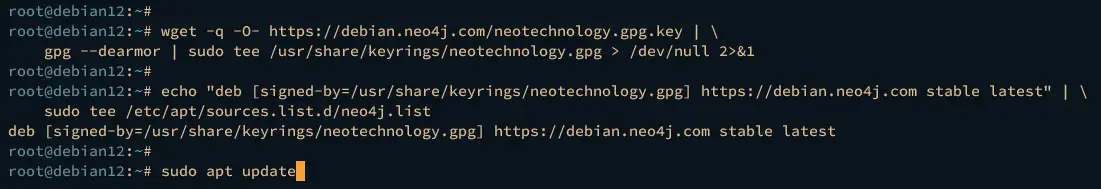 Debian 12安装Neo4j图数据库教程