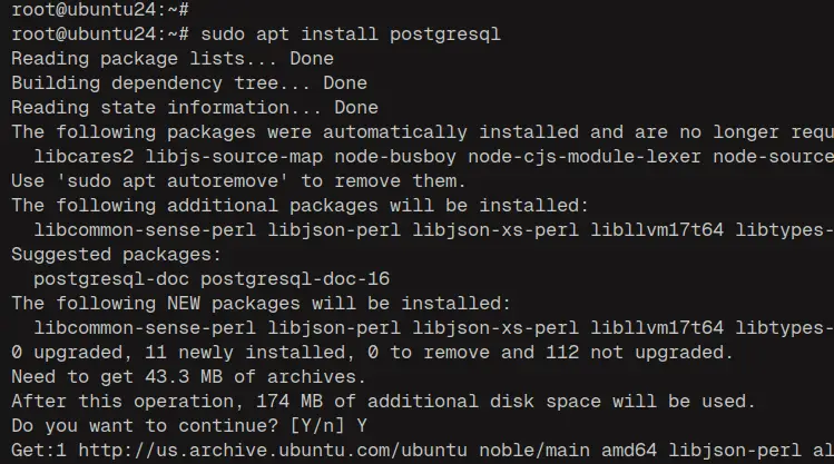 Ubuntu 24.04安装Odoo ERP教程