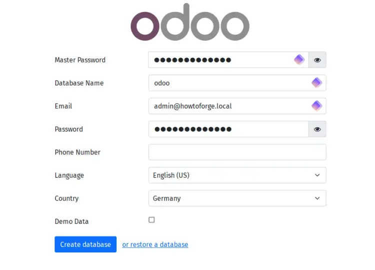 Ubuntu 24.04安装Odoo ERP教程