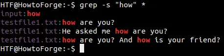 Linux grep命令使用教程
