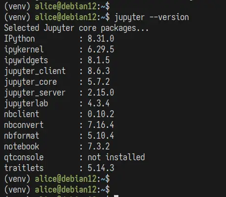 Debian 12安装Jupyter Notebook教程