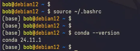Debian 12安装Miniconda教程