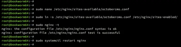 Debian 12安装OctoberCMS内容管理系统教程