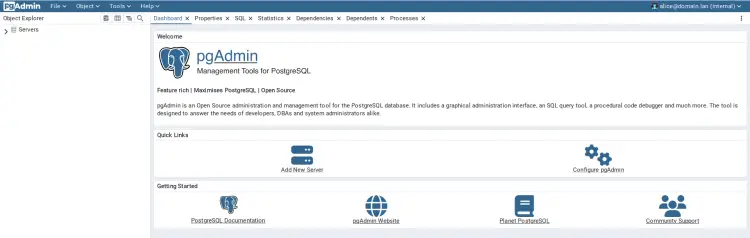 Ubuntu 24.04安装pgAdmin 4管理PostgreSQL教程