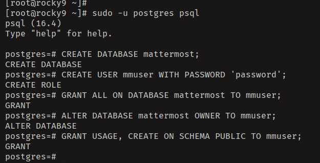 Rocky Linux 9安装Mattermost团队协作平台教程