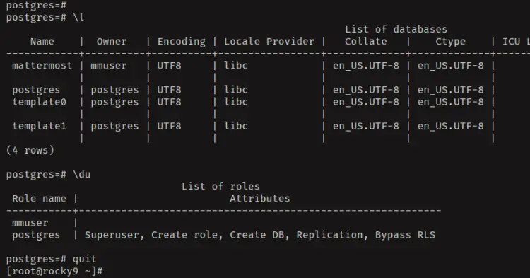 Rocky Linux 9安装Mattermost团队协作平台教程