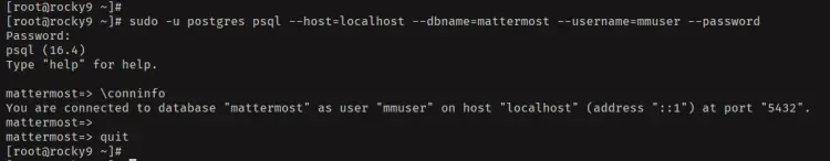 Rocky Linux 9安装Mattermost团队协作平台教程