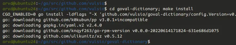 Ubuntu 24.04安装Vuls漏洞扫描器教程
