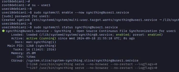 Debian 12安装Syncthing文件同步工具教程
