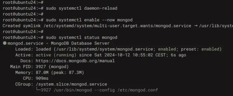 检查MongoDB服务状态