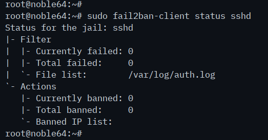 Ubuntu 24.04安装Fail2ban防暴力破解教程