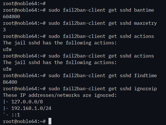 Ubuntu 24.04安装Fail2ban防暴力破解教程