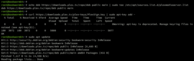 Debian 12安装Plex Media Server教程