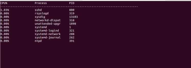 sysdig topprocs_cpu输出