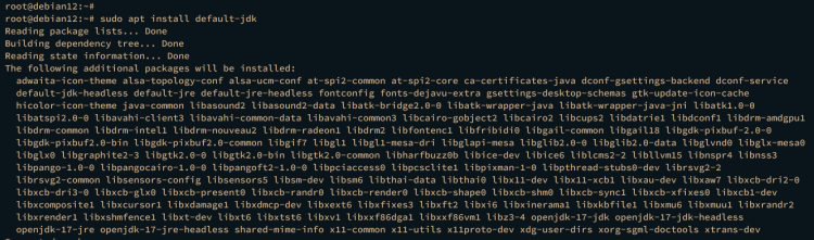 Debian 12安装Java OpenJDK 17