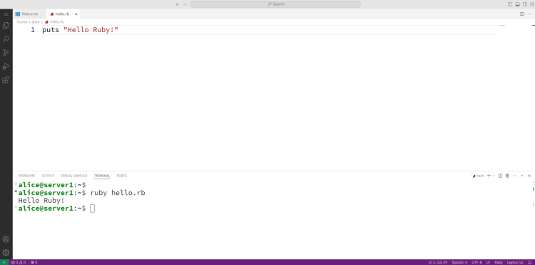 code-server 主界面