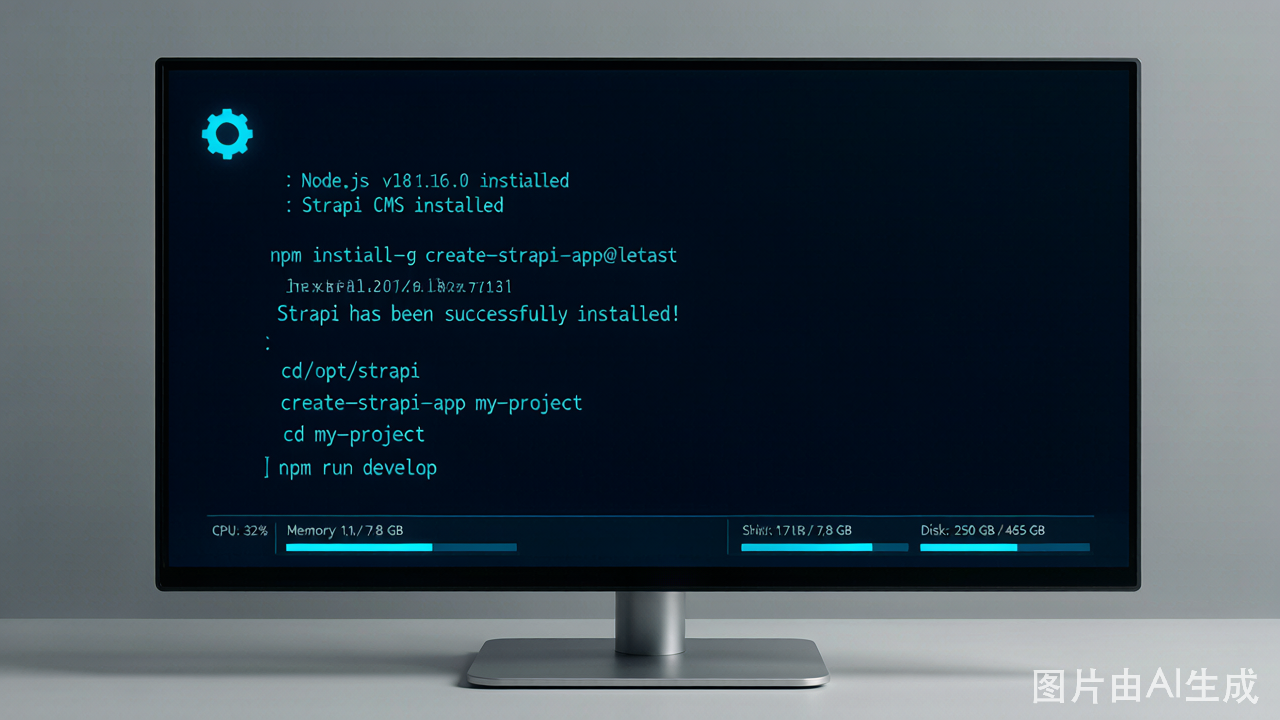 Rocky Linux 9安装Strapi CMS无头内容管理系统教程