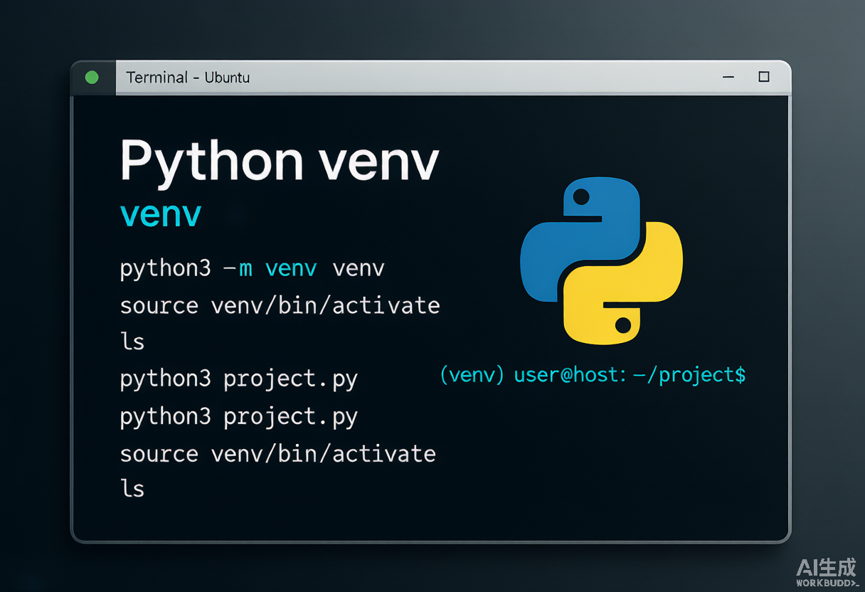 Python venv教程：创建与管理虚拟环境完整指南
