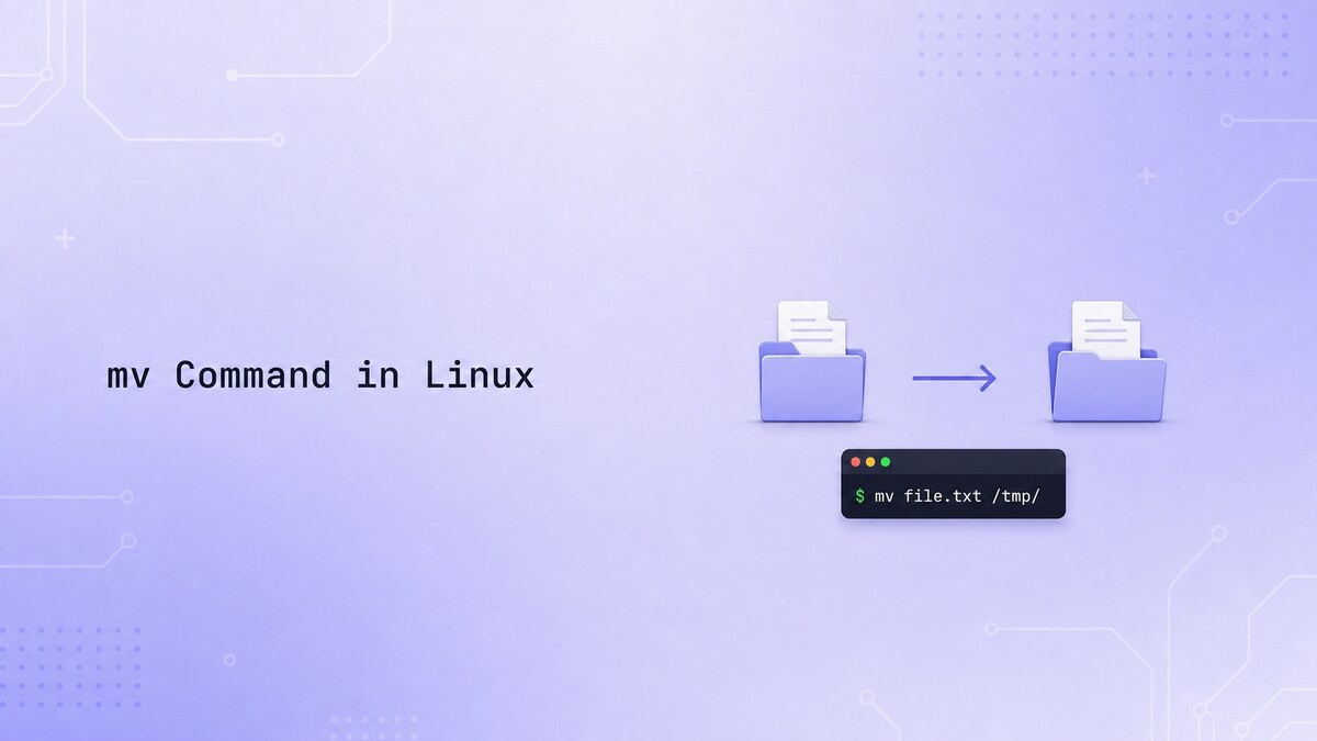 Linux mv 命令详解：移动与重命名文件及目录