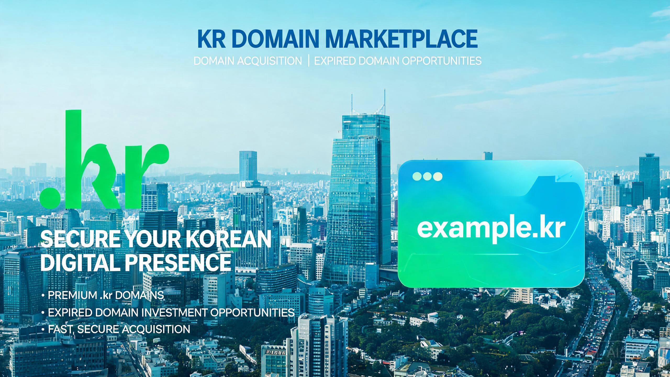 韩国.KR域名获取策略与注意事项总结