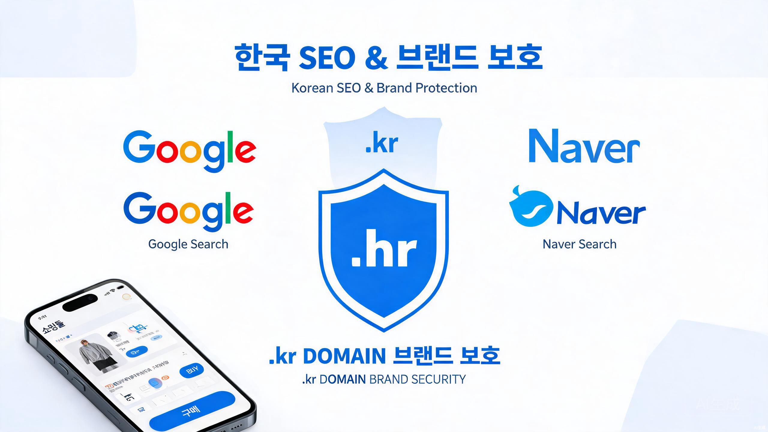 韩国.KR域名SEO策略与品牌保护实践