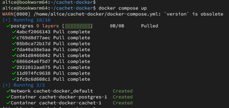 在 Debian 12 上通过 Docker 安装 Cachet 状态页系统