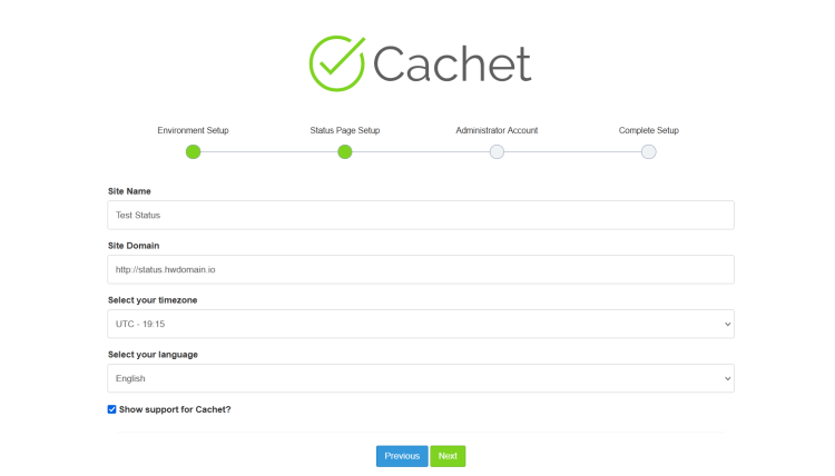 在 Debian 12 上通过 Docker 安装 Cachet 状态页系统
