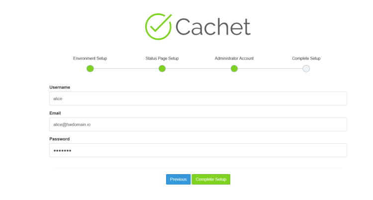 在 Debian 12 上通过 Docker 安装 Cachet 状态页系统