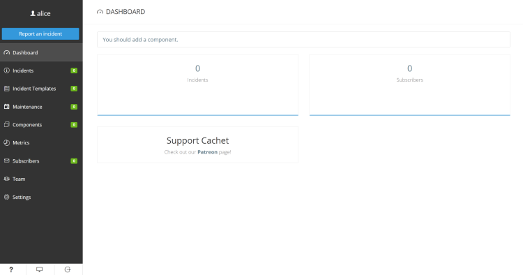 在 Debian 12 上通过 Docker 安装 Cachet 状态页系统