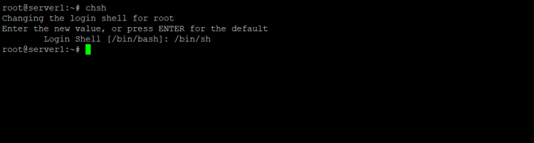 Linux chsh 命令入门教程(5 个示例)