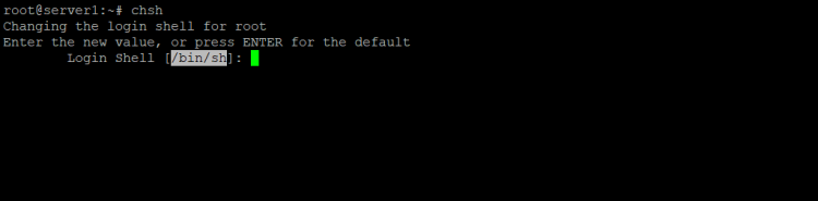 Linux chsh 命令入门教程(5 个示例)