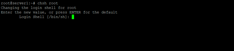 Linux chsh 命令入门教程(5 个示例)