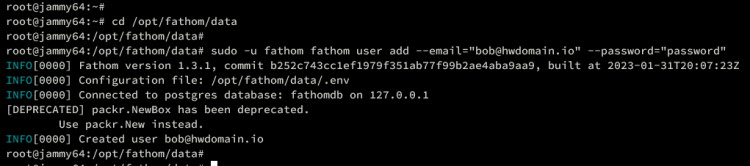 在 Ubuntu 22.04 上安装注重隐私的 Fathom 网站分析