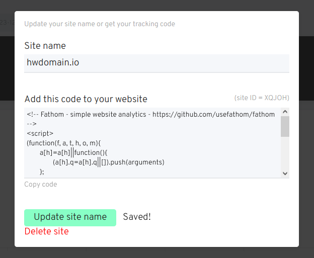在 Ubuntu 22.04 上安装注重隐私的 Fathom 网站分析