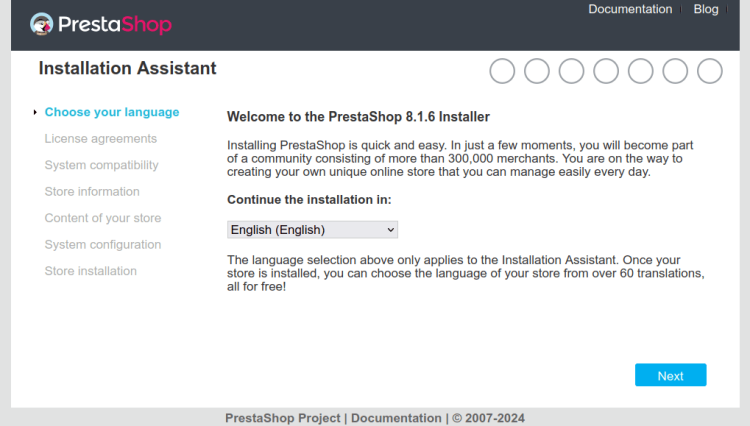 在 Ubuntu 24.04 服务器上通过 LAMP 技术栈安装 Prestashop 电子商务系统教程