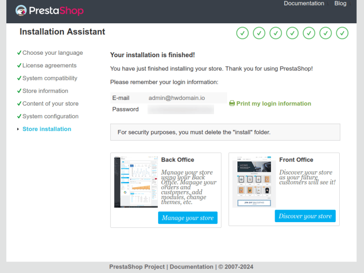 在 Ubuntu 24.04 服务器上通过 LAMP 技术栈安装 Prestashop 电子商务系统教程