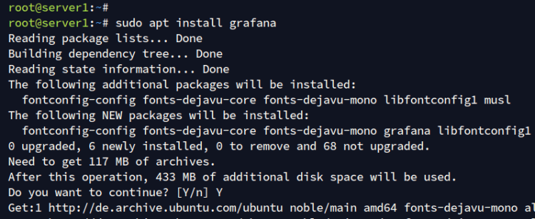在 Ubuntu 24.04 上安装 Grafana 与 Prometheus 监控平台