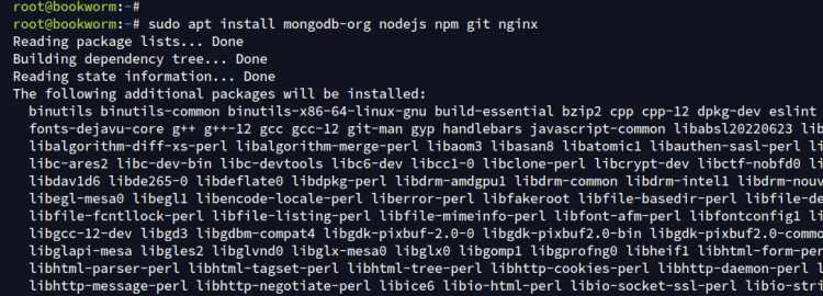 在 Debian 12 上使用 Nginx 反向代理安装 NodeBB 论坛