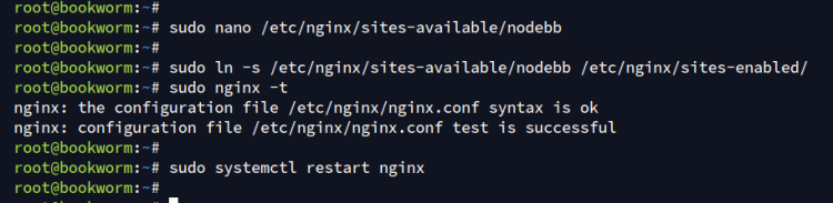 在 Debian 12 上使用 Nginx 反向代理安装 NodeBB 论坛