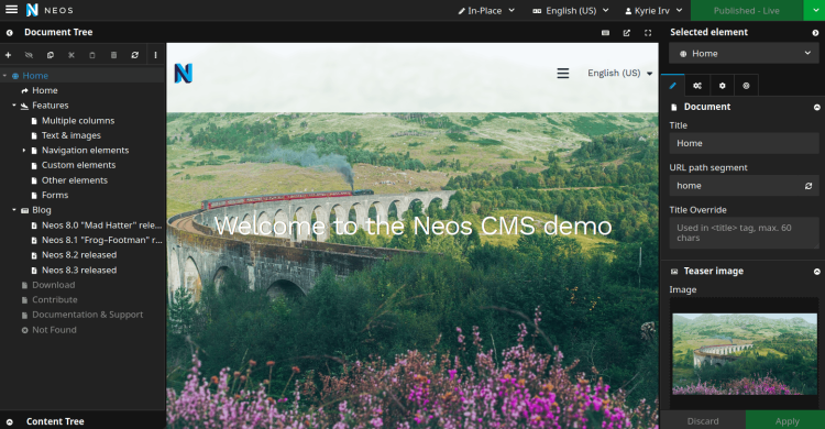 在 Ubuntu 24.04 上安装 NEOS CMS 内容管理系统