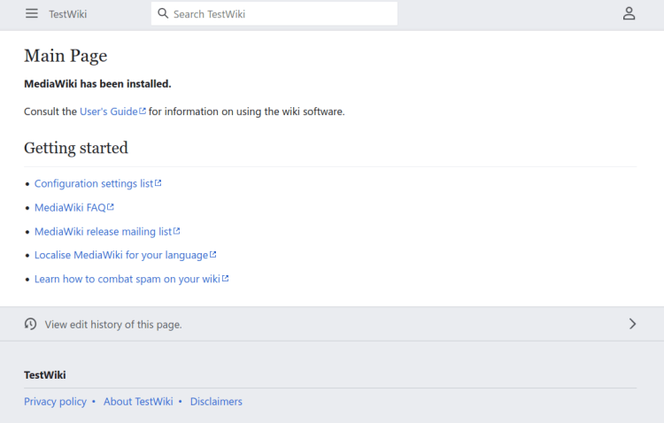 在 Ubuntu 24.04 上安装 MediaWiki 维基平台