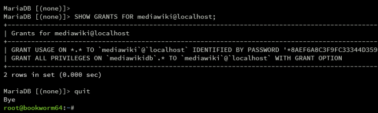 在 Debian 12 上安装 MediaWiki 维基平台
