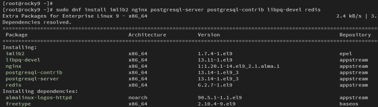 在 Rocky Linux 9 上安装 Zammad 客服支持系统