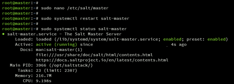 在 Debian 12 上安装 SaltStack 自动化运维框架